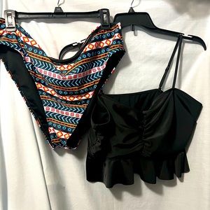 Shein plus size 2 piece bathing suit 4XL